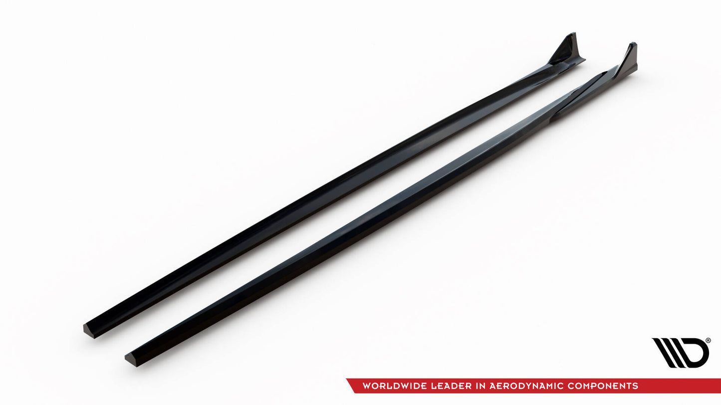 Side skirts diffusers v.3 csl look bmw 1 m-pack / m140i f20 facelift