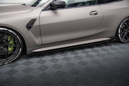 Side skirts diffusers v.3 csl look bmw m4 g82