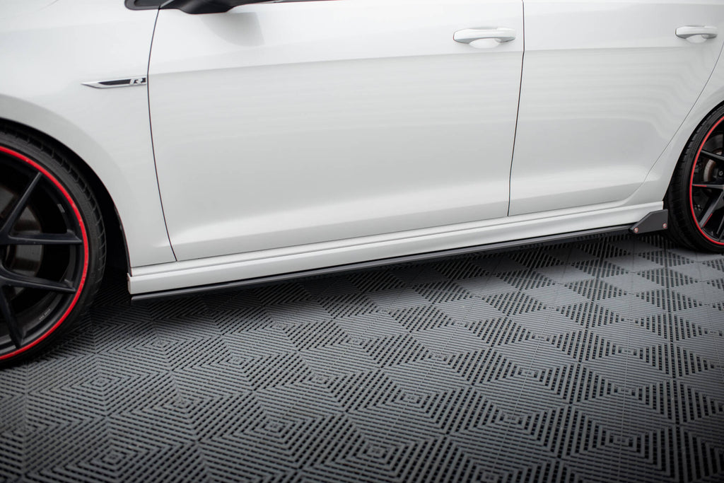 Sivuhameet hajottimet V.3 + läpät Volkswagen Golf R / R-Line MK7
