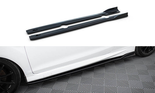 Side skirts diffusers v.3 ford fiesta st / st-line mk7