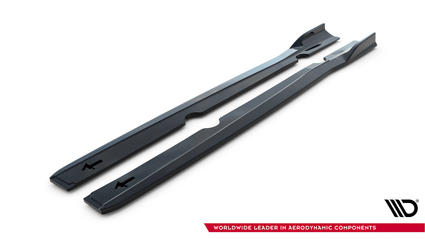 Side skirts diffusers v.3 ford fiesta st / st-line mk7