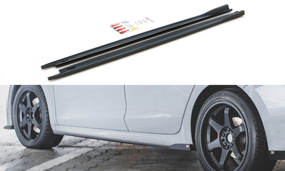 Side skirts diffusers v.3 skoda octavia rs mk4