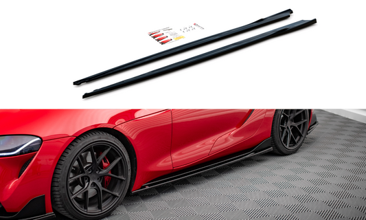 Side skirts diffusers v.3 toyota supra mk5