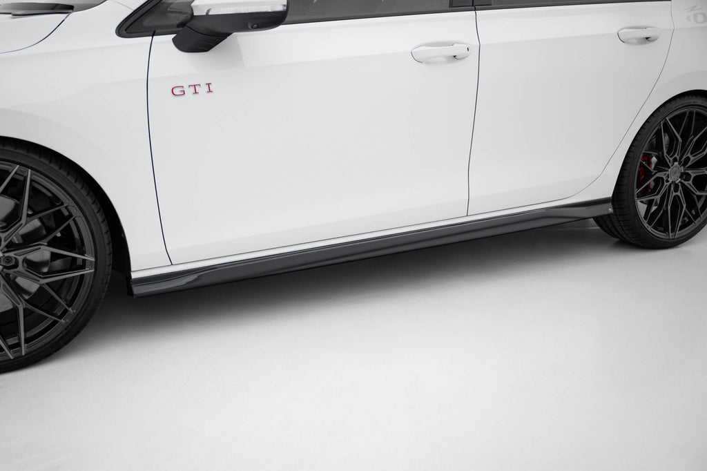 Side skirts diffusers v.3 volkswagen golf gti / gte / gti clubsport / gtd / r-line mk8