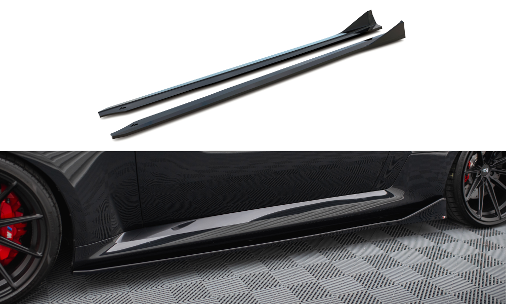 Side skirts diffusers v.4 bmw m2 g87