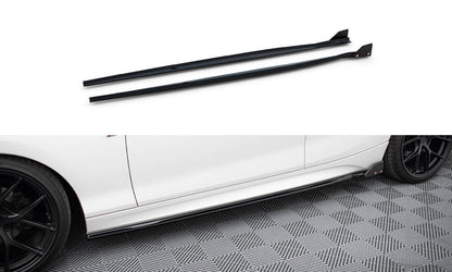 Side skirts diffusers v.4 + flaps bmw 1 m-pack / m140i f20 facelift
