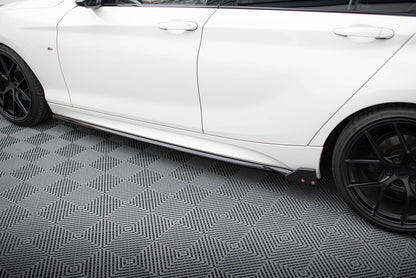 Side skirts diffusers v.4 + flaps bmw 1 m-pack / m140i f20 facelift