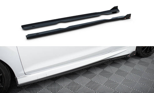 Side skirts diffusers v.4 + flaps ford fiesta st / st-line mk7
