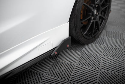 Side skirts diffusers v.4 + flaps ford fiesta st / st-line mk7