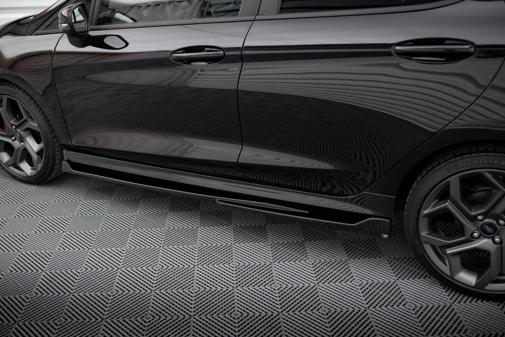 Side skirts diffusers v.4 ford fiesta mk8 st / st-line