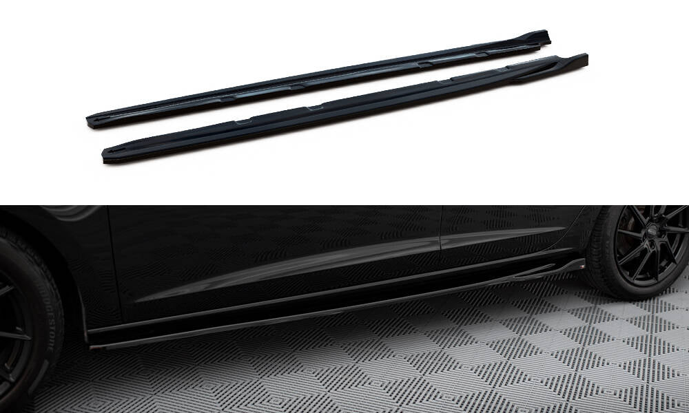 Side skirts diffusers v.4 seat leon cupra / fr mk3 fl