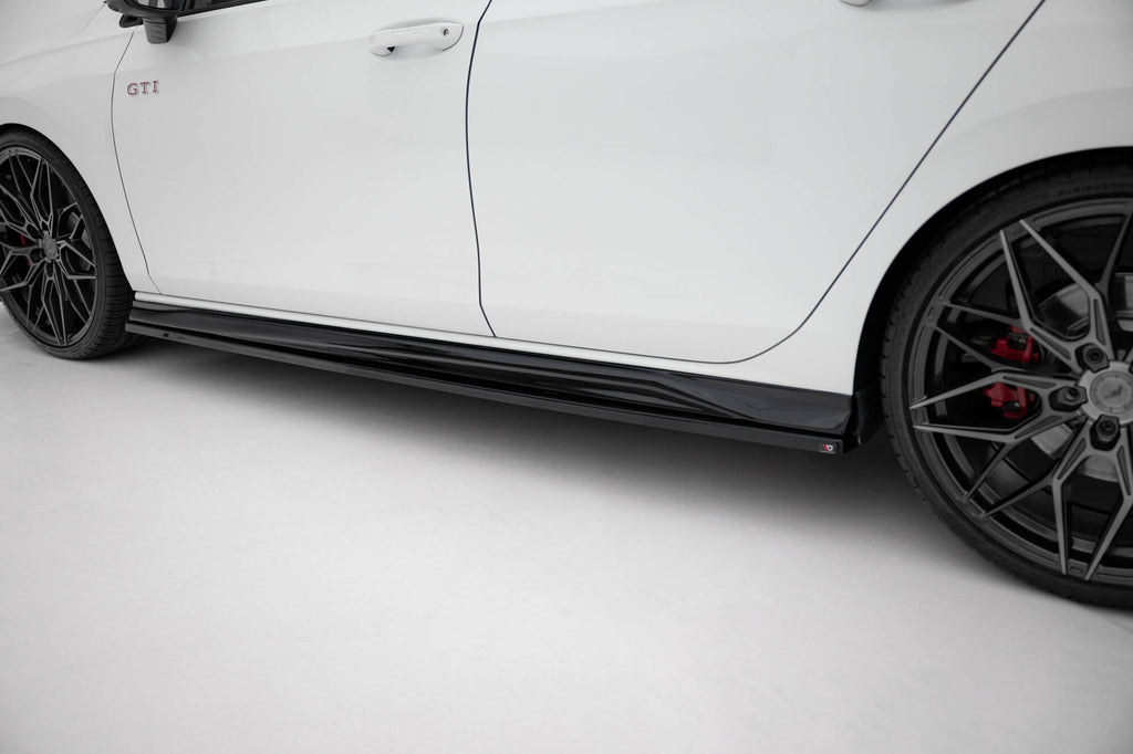 Side skirts diffusers v.4 volkswagen golf gti / gte / gti clubsport / gtd / r-line mk8