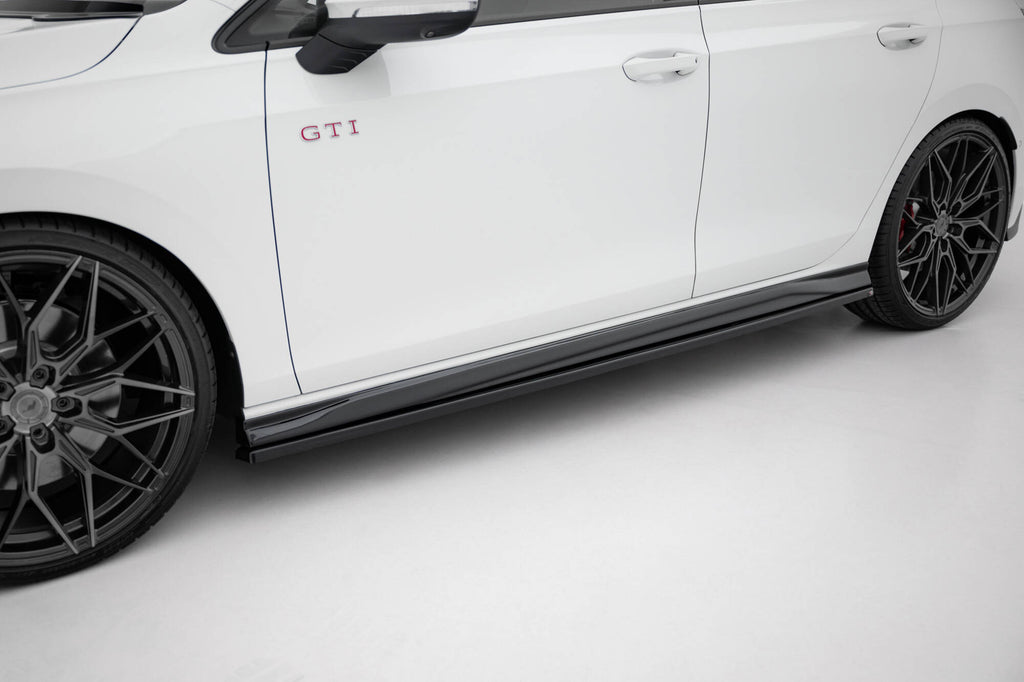 Side skirts diffusers v.4 volkswagen golf gti / gte / gti clubsport / gtd / r-line mk8