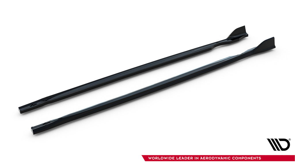 Sivuhelmat diffuusorit v.4 Volkswagen Golf R mk8 / mk8 facelift