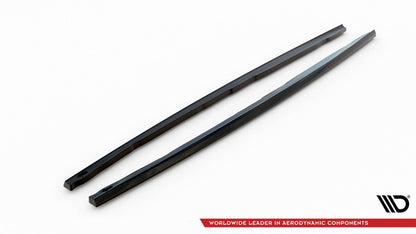 Side skirts diffusers v.4 for bmw 1 f40 m-pack/ m135i