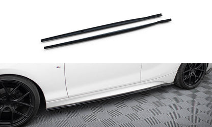 Side skirts diffusers v.5 bmw 1 m-pack / m140i f20 facelift