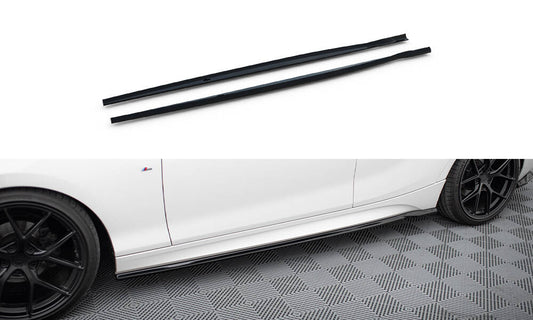 Side skirts diffusers v.5 bmw 1 m-pack / m140i f20 facelift