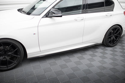 Side skirts diffusers v.5 bmw 1 m-pack / m140i f20 facelift