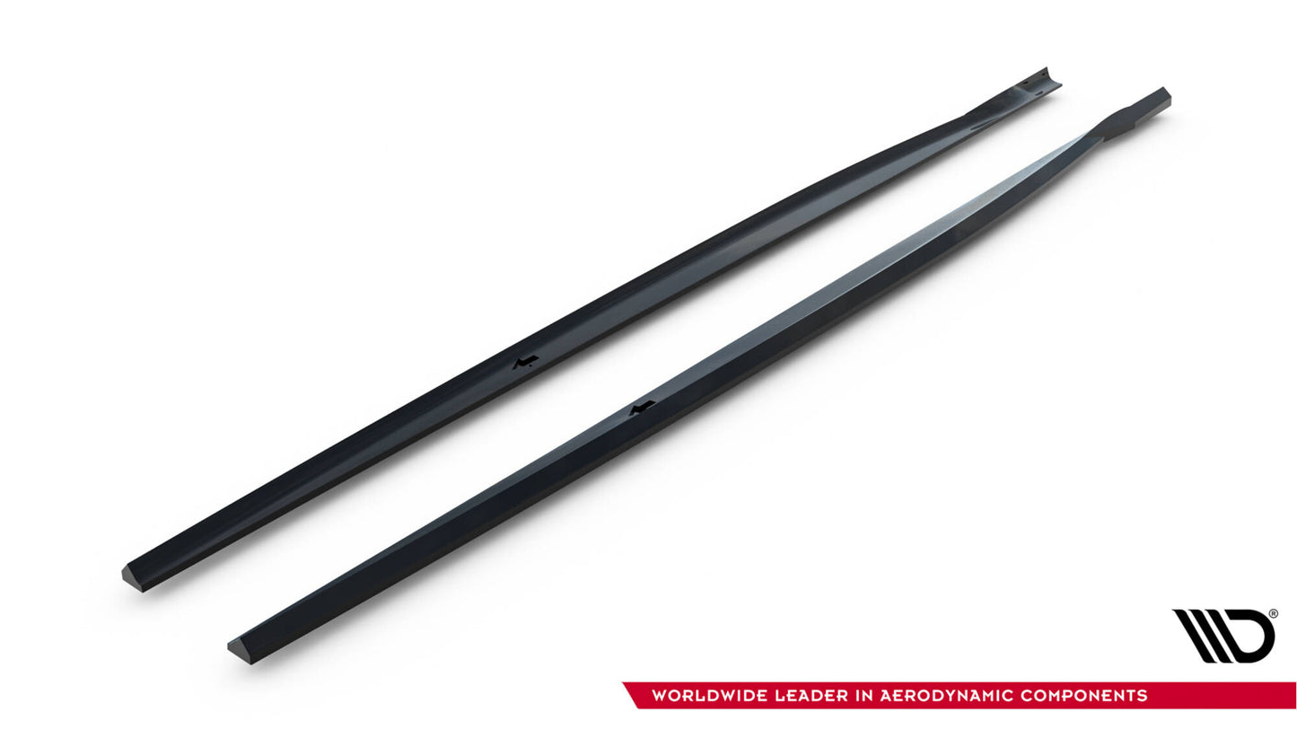 Side skirts diffusers v.5 bmw 1 m-pack / m140i f20 facelift