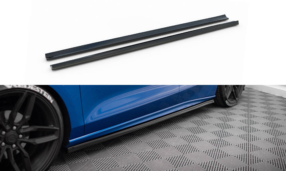 Side nederdele diffusorer v.5 Ford Focus ST / ST-line MK4