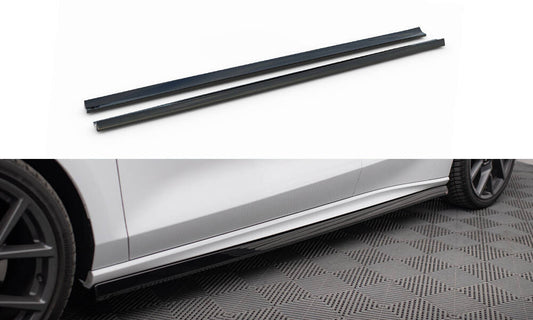Side skirts diffusers v.5 ford focus st / st-line mk4 facelift