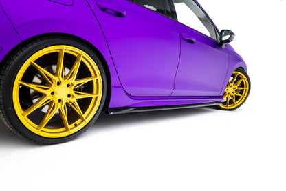 Sideskørter diffusorer v.5 Volkswagen Golf R MK8 / MK8 Facelift