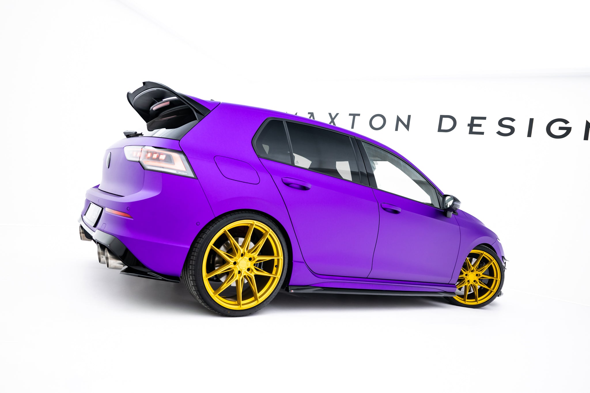 Sivuhelmat diffuusorit v.5 Volkswagen Golf R mk8 / mk8 facelift