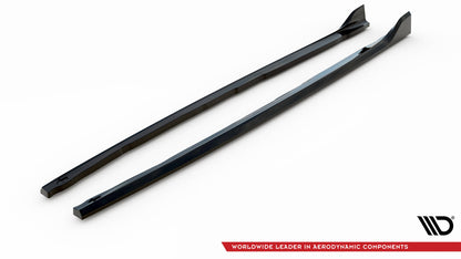 Side skirts diffusers v.5 for bmw 1 f40 m-pack/ m135i