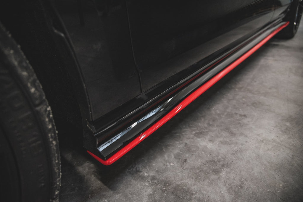 Side skirts diffusers vw golf 7 gti tcr