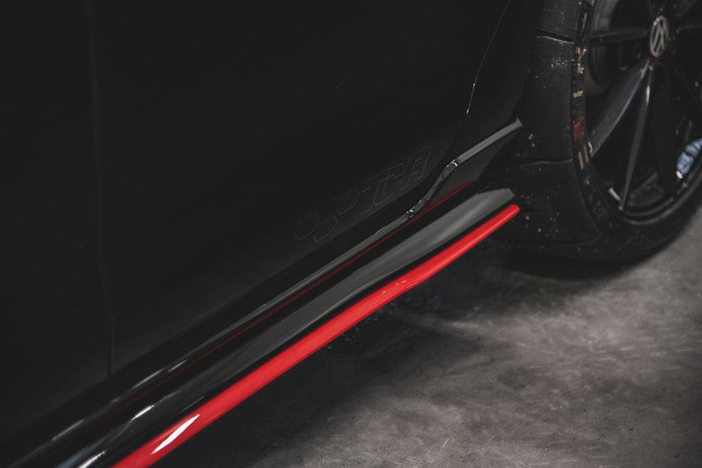Side skirts diffusers vw golf 7 gti tcr