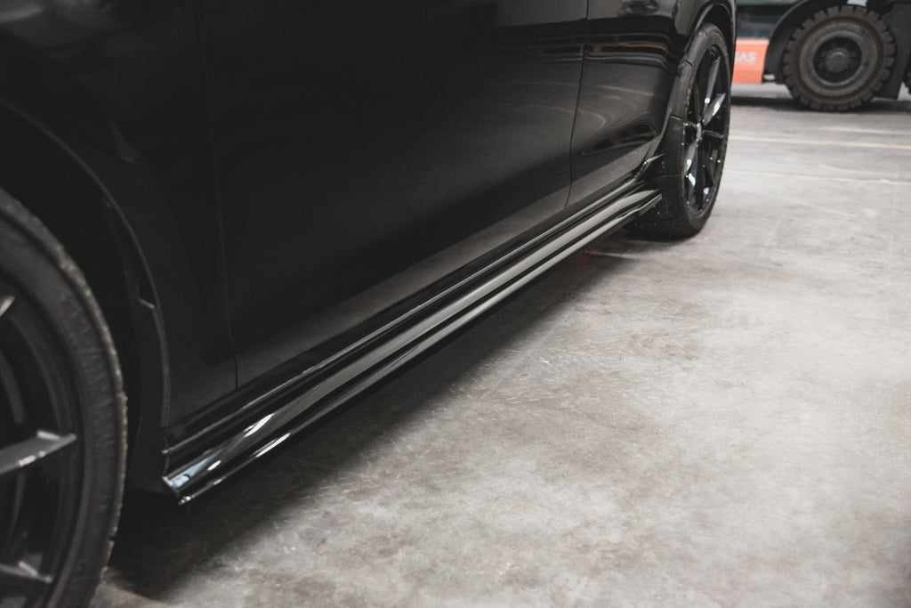Side skirts diffusers vw golf 7 gti tcr
