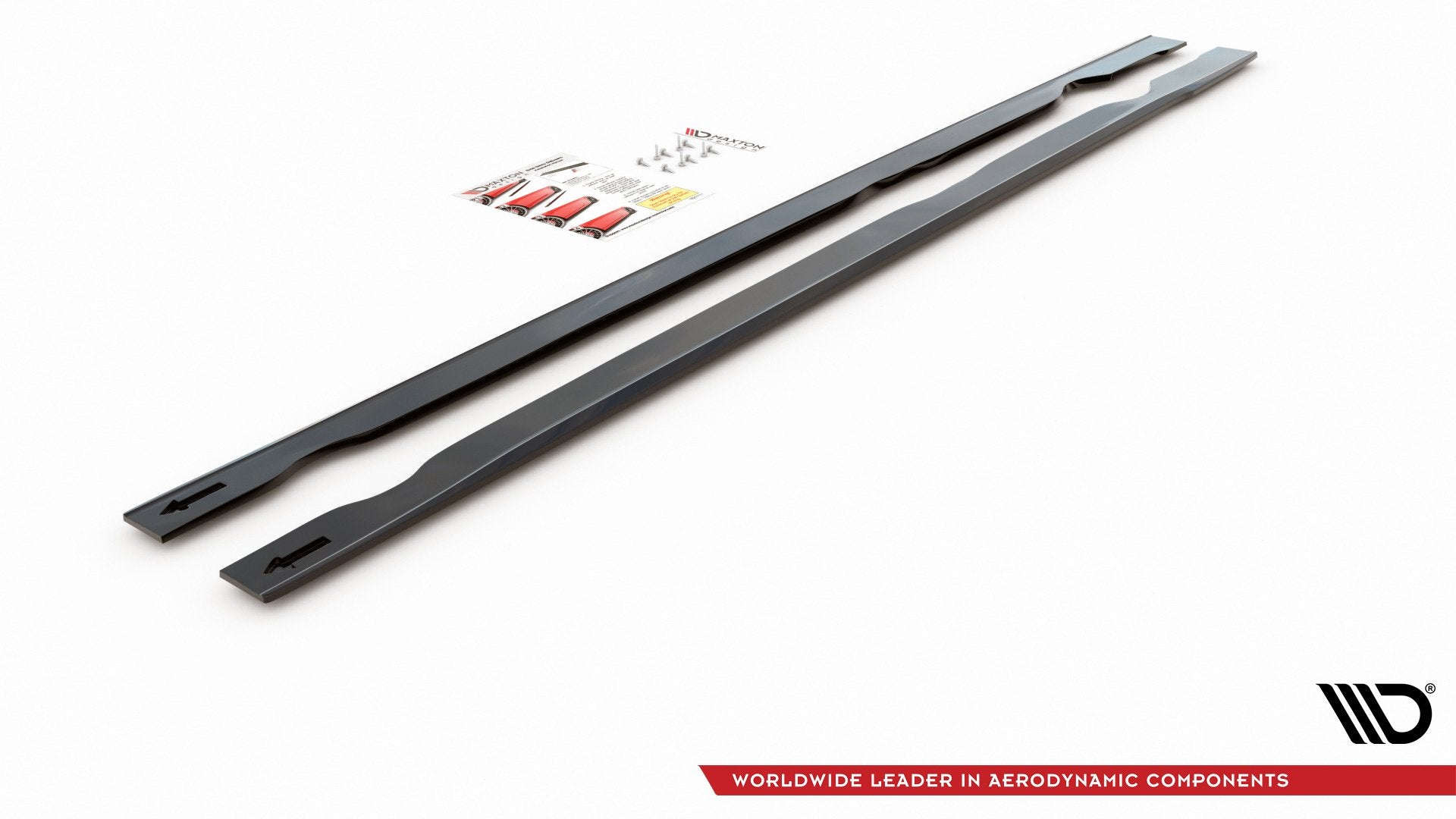 Side skirts diffusers vw golf 7 gti tcr