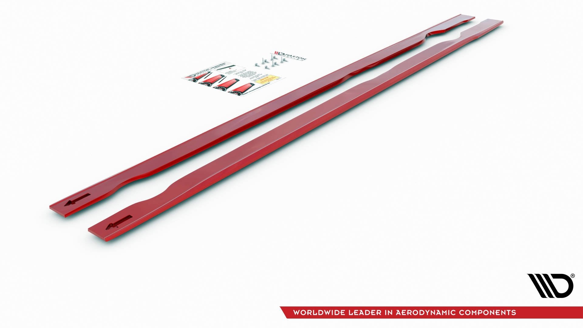 Side skirts diffusers vw golf 7 gti tcr