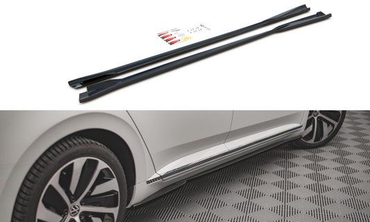 Side skirts diffusers volkswagen arteon r/ r-line facelift