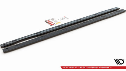 Side skirts diffusers volkswagen caddy long mk3 facelift