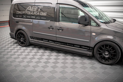 Side skirts diffusers volkswagen caddy long mk3 facelift