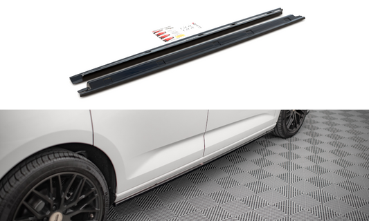 Side skirts diffusers volkswagen caddy mk5 / ford transit connect mk3