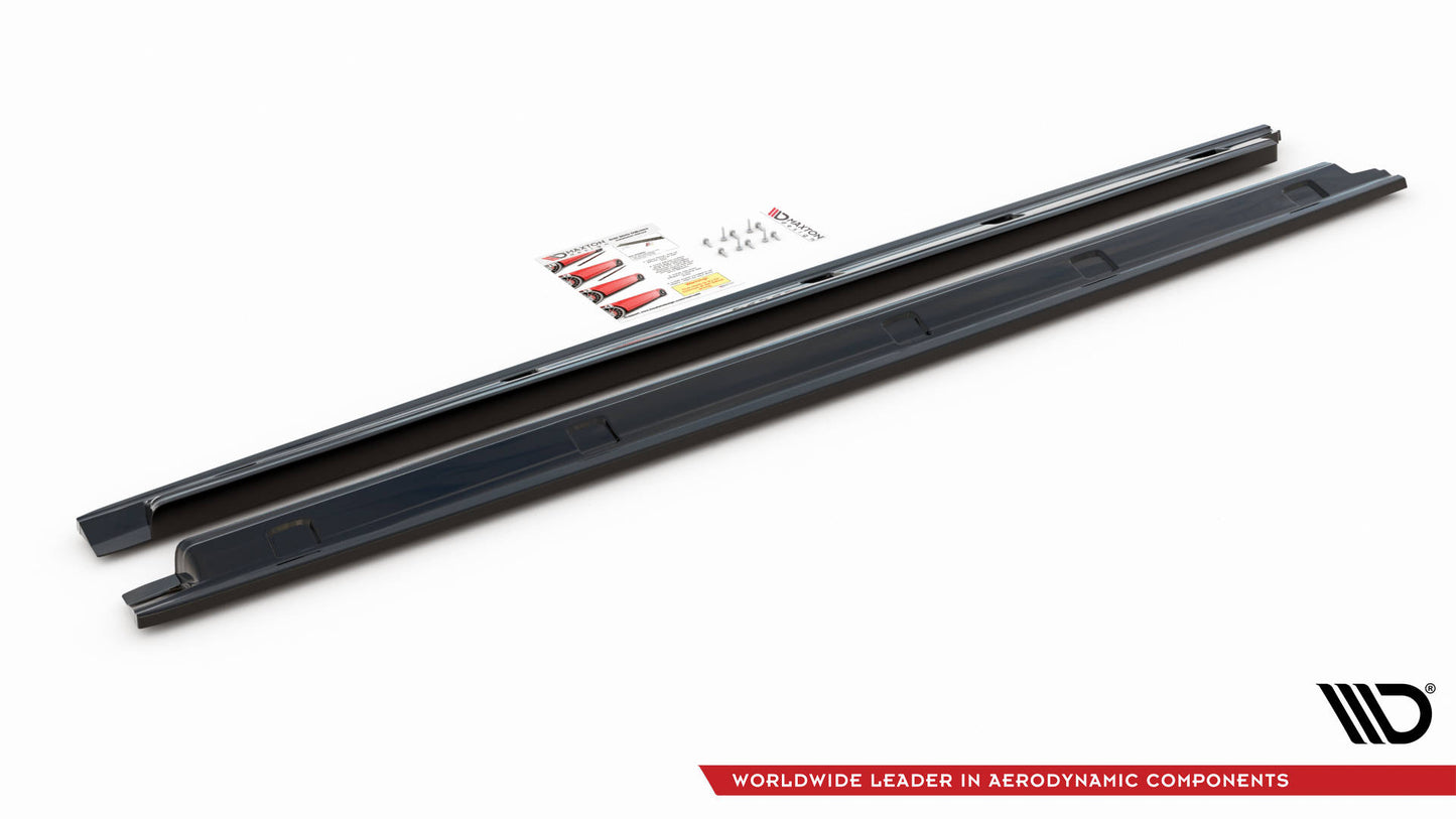 Side skirts diffusers volkswagen caddy mk5 / ford transit connect mk3