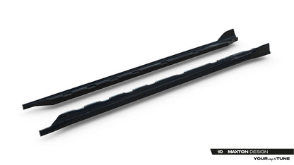 Side skirts diffusers volkswagen golf mk8 facelift