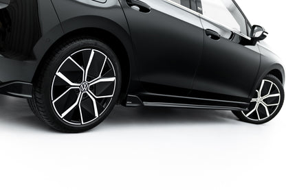 Side skirts diffusers volkswagen golf mk8 facelift