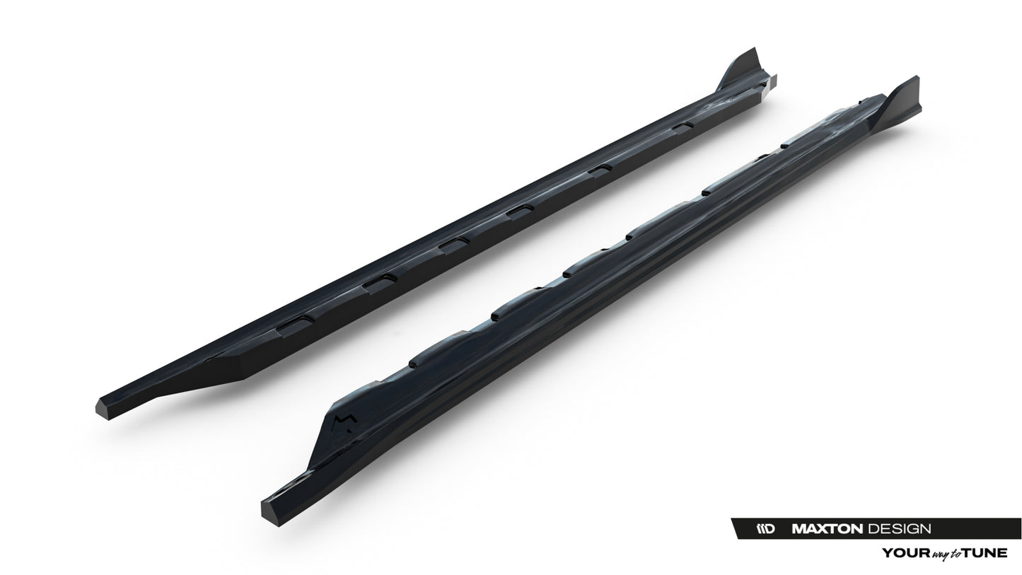 Side skirts diffusers volkswagen golf mk8 facelift