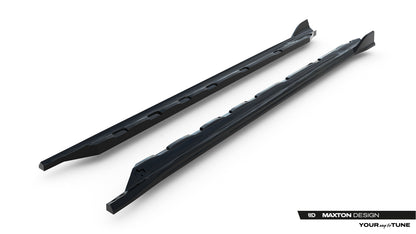 Side skirts diffusers volkswagen golf mk8 facelift