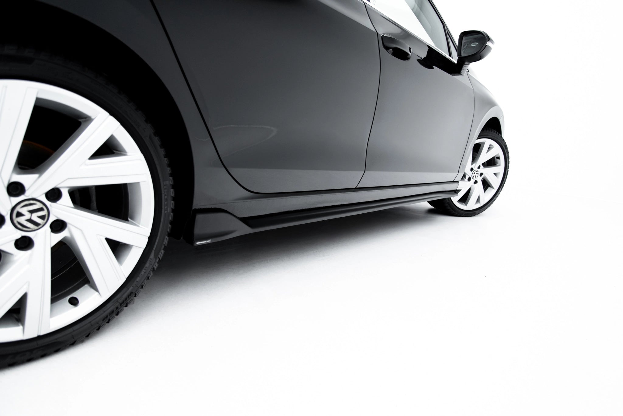 Side skirts diffusers volkswagen golf variant mk8 facelift