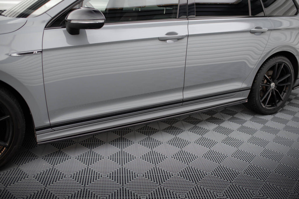 Side skirts diffusers volkswagen passat r-line b8 facelift