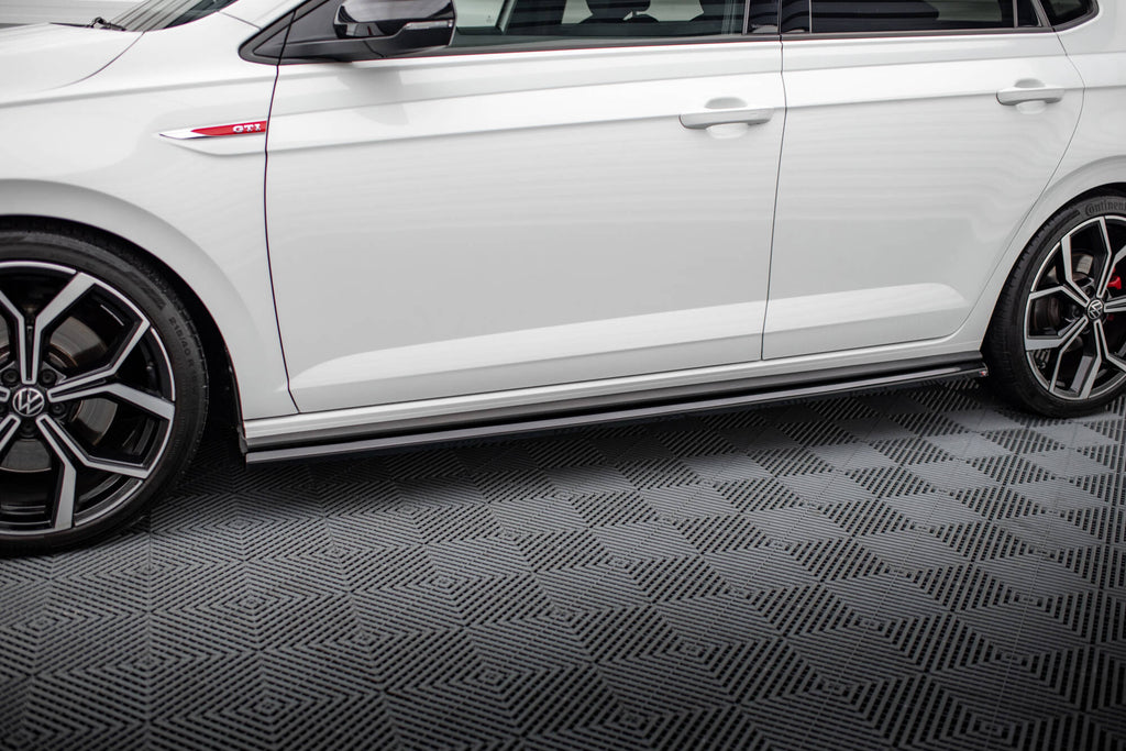 Side skirts diffusers volkswagen polo gti mk6 facelift