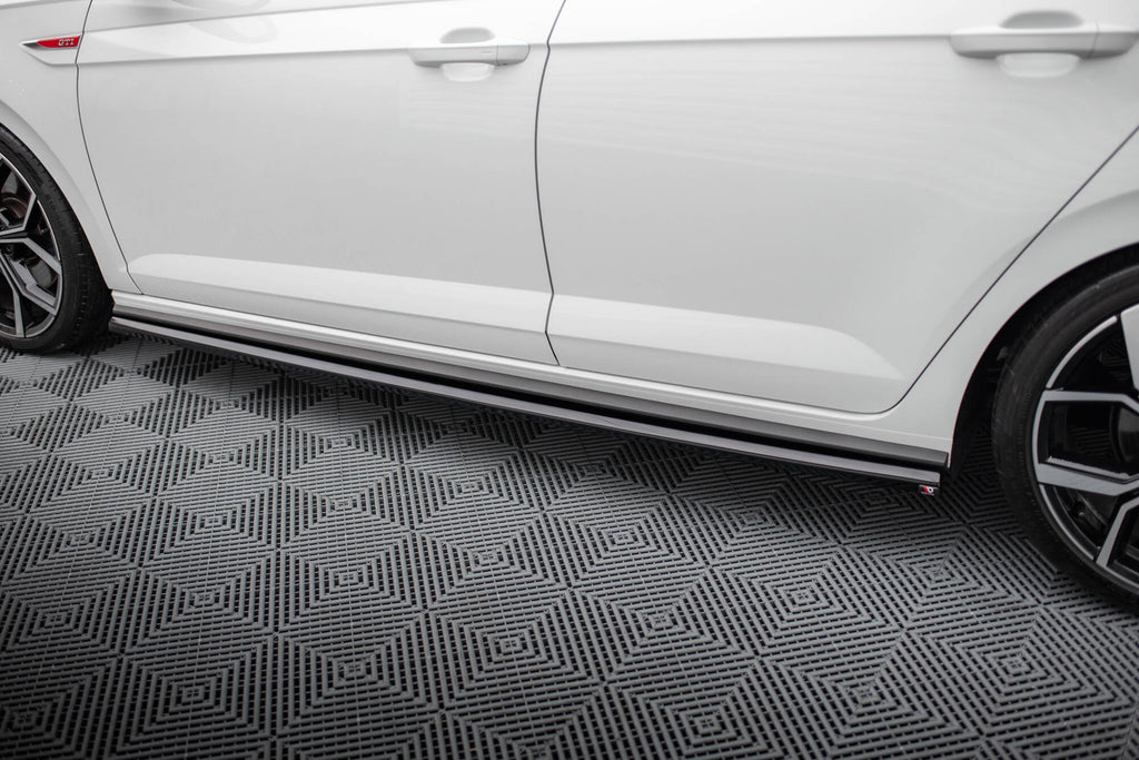 Side skirts diffusers volkswagen polo gti mk6 facelift