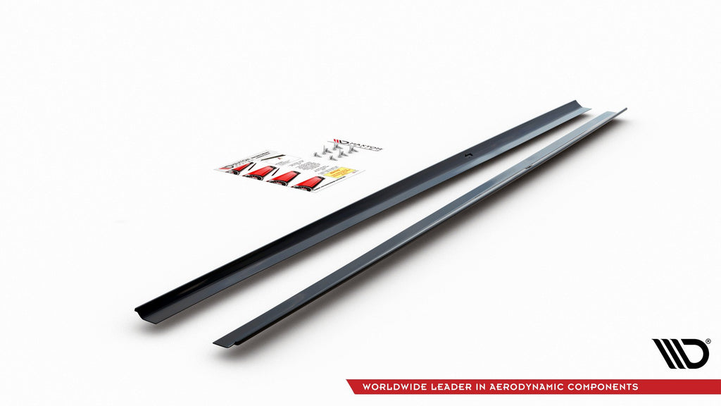 Side skirts diffusers volkswagen polo gti / r-line mk6