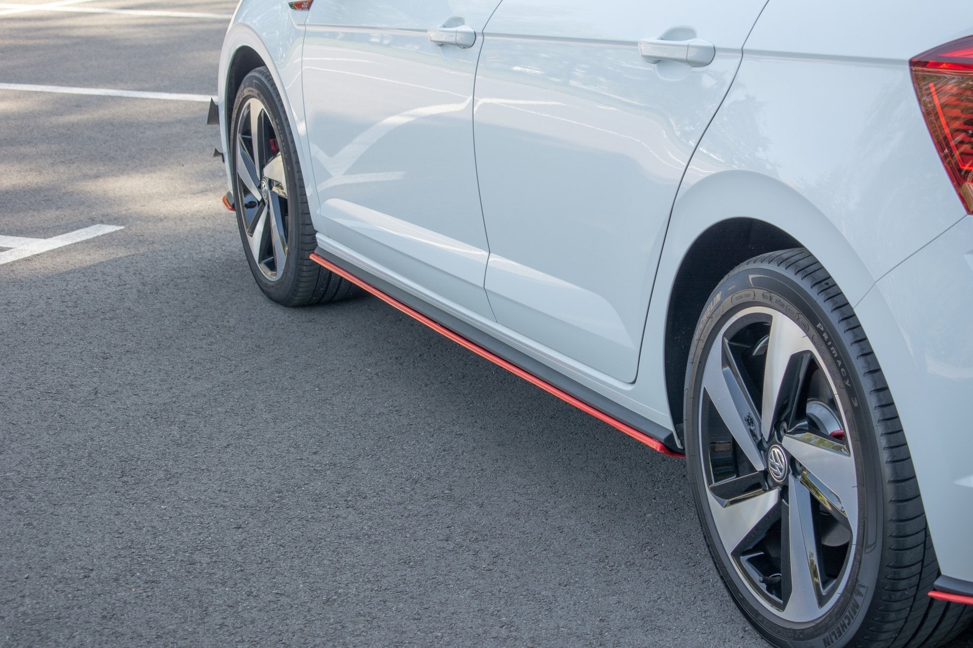 Side skirts diffusers volkswagen polo gti / r-line mk6