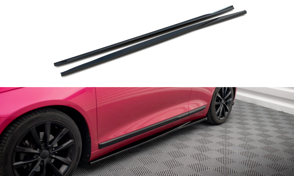Side skirts diffusers volkswagen scirocco mk3