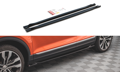 Side skirts diffusers volkswagen t-roc mk1